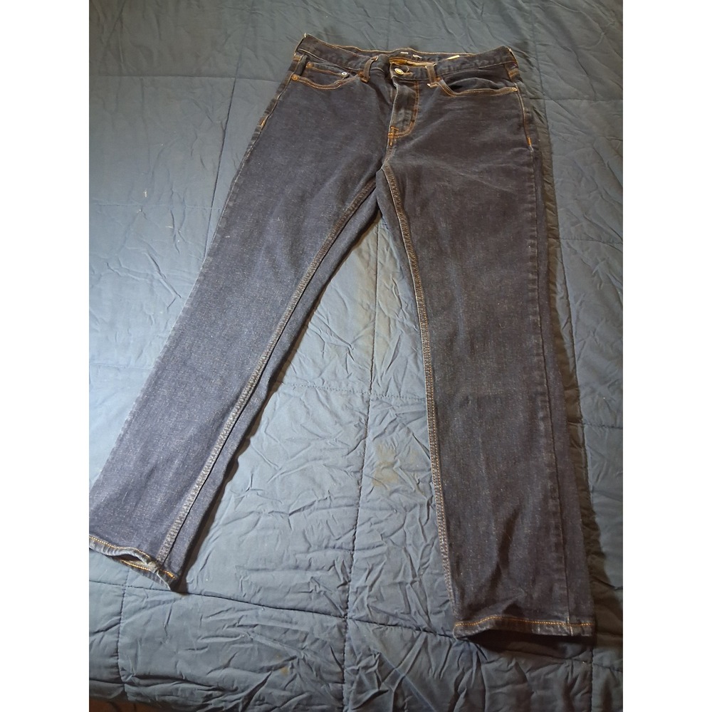 Old Navy‎ Mens Skinny Built-In Flex Dark Wash Denim Jeans 32x30 Blue